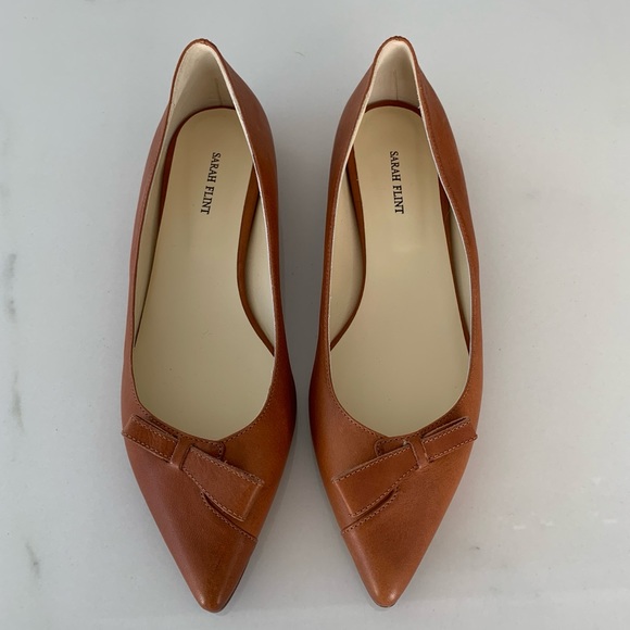 Sarah Flint Shoes - SOLD Sarah Flint Natalie Flats Saddle Vachetta 40